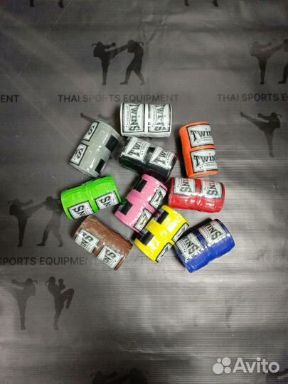 Боксерские бинты Fairtex Twins