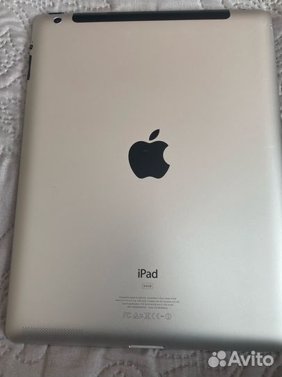 Планшет Apple iPad 3 A1430 64GB 3G