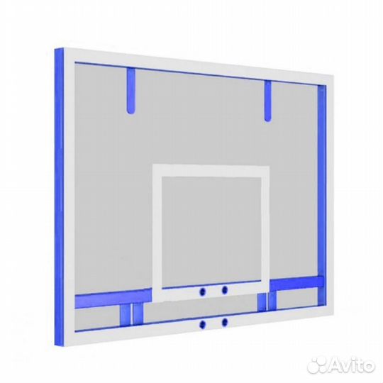 Щит баскетбольный 120х90 см оргстекло 15 мм на металлической раме Pioner A13898