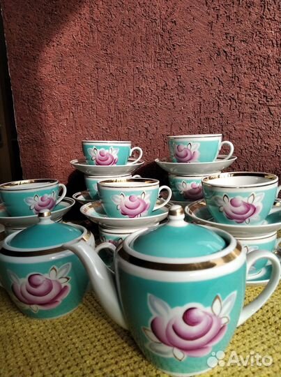 Полонное 12 персон. Винтажный фарфор