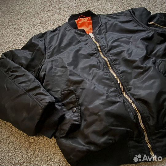 Бомбер ma 1 дутый