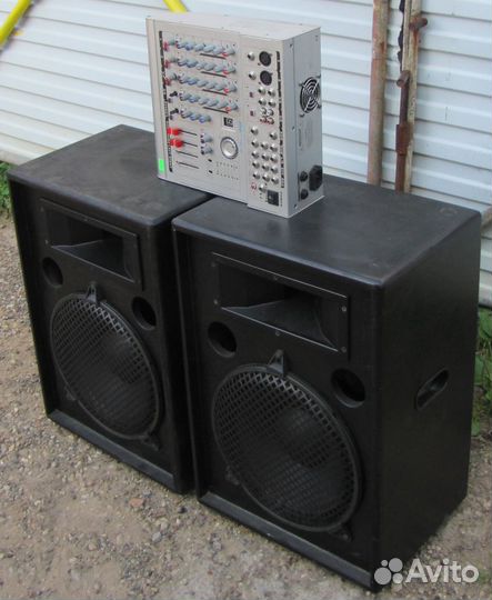 Колонки FA 1100W 2шт Pro D12