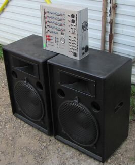 Колонки FA 1100W 2шт Pro D12