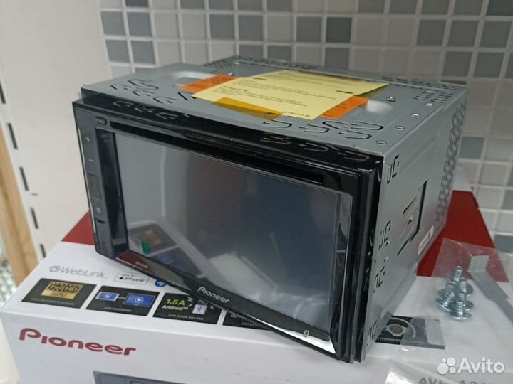 Автомагнитола CD/DVD Pioneer 2DIN 4х50Вт