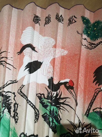 Веер большой, интерьерный. 160 см. Япония