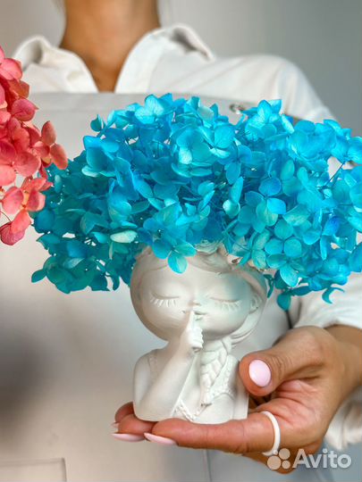 Композиция из стабилизированной гортензии 