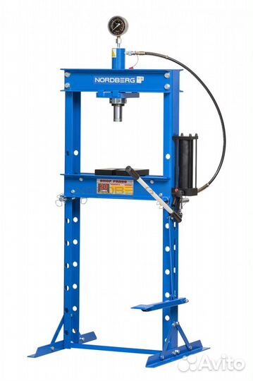 Пресс гидравлический ручной ножной привод 20т