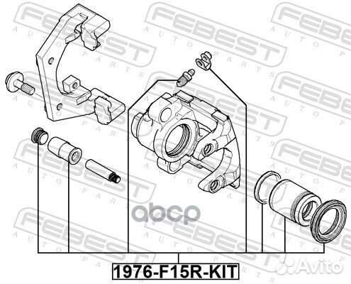 Поршень суппорта BMW 3 E90/7 F01/X5 E70/X5 F15