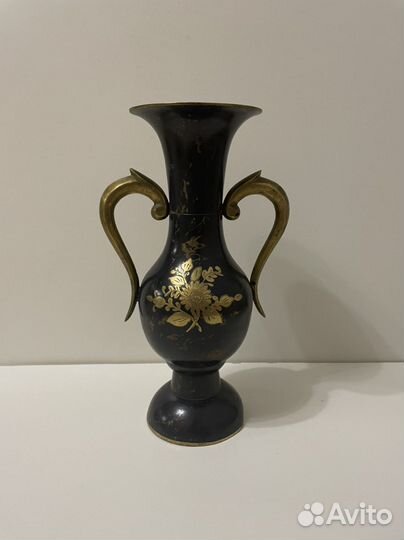 Ваза из латуни, Индия, 26 см