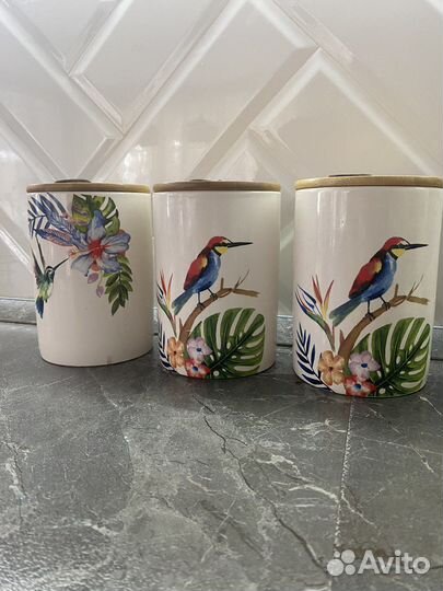 Банка для сыпучих керамика