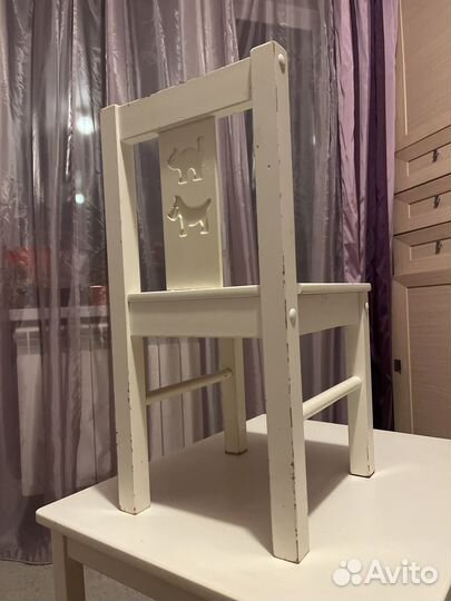 Детский стол и стул IKEA Kritter