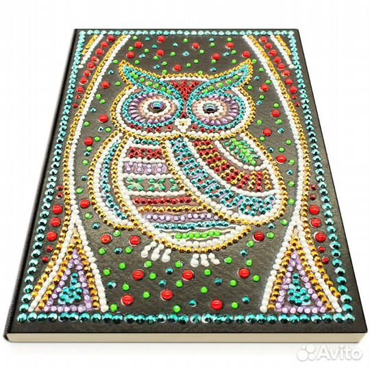 Блокнот с алмазной росписью 