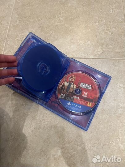 Red dead redemption диск на ps4