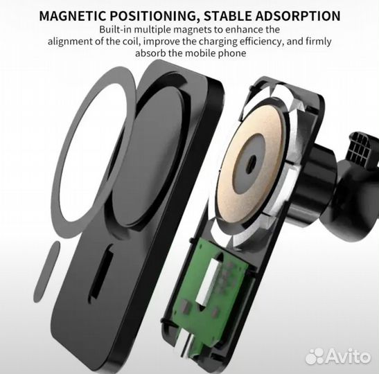 Магнитное беспроводное зарядное устройство iPhone