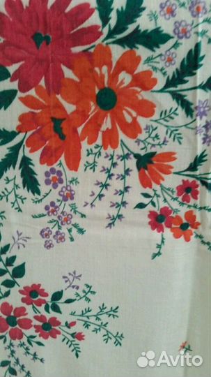 Павлопосадские платки СССР. Новые. Х/б. П/ш