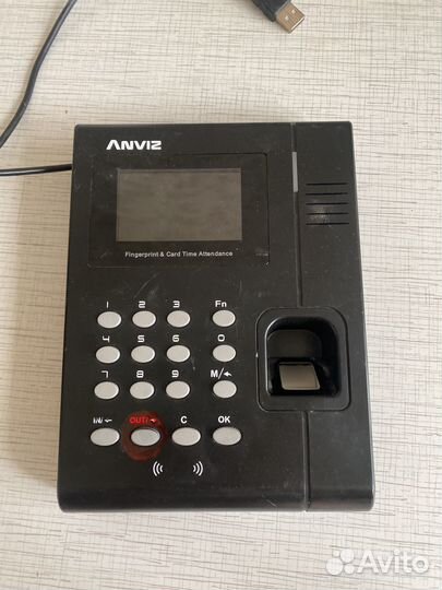 Anviz. Учет рабочего времени по отпечатку пальца