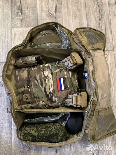 Баул военный мультикам, олива