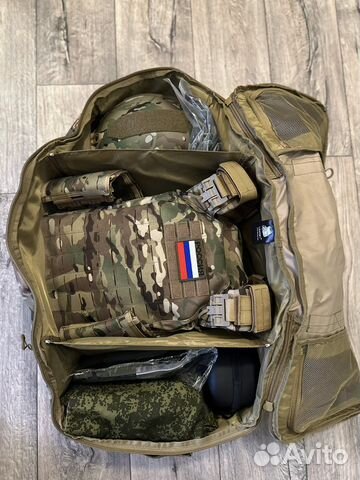 Баул военный мультикам, олива