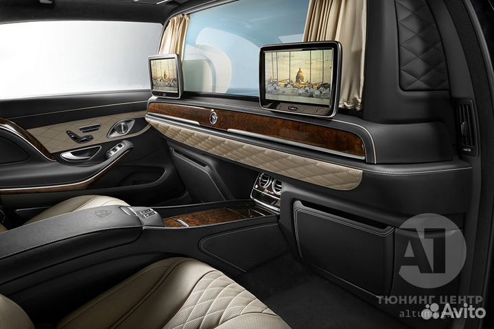 Межсалонная перегородка для Maybach S222