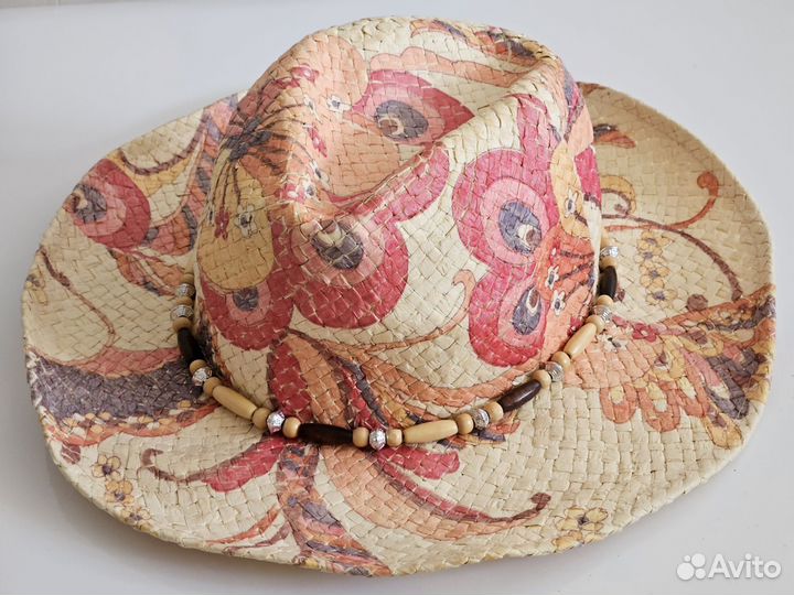 Шляпа женская в ковбойском стиле