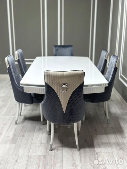 Стол со стульями в наличии\оплата при получении