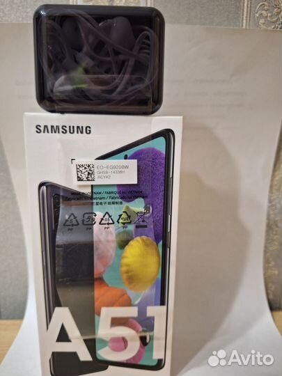 Наушники от телефона Самсунг А51