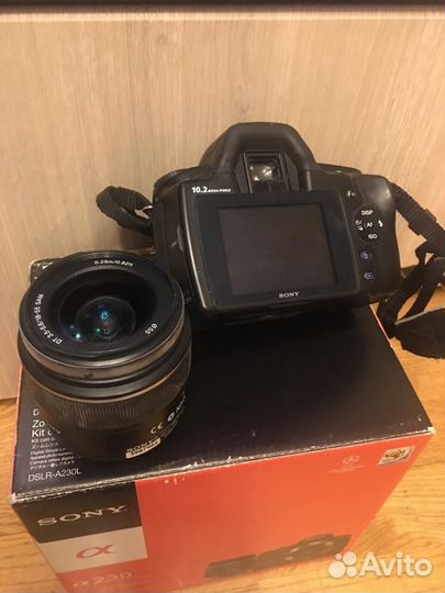 Зеркальный фотоаппарат sony a230