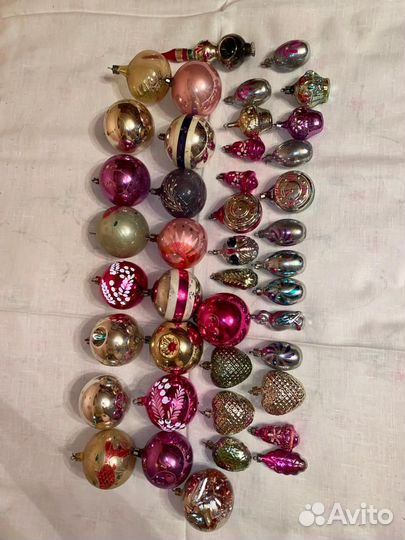 Новогодние игрушки СССР советские