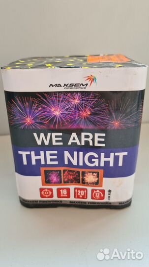 Салют фейерверк 16 залпов