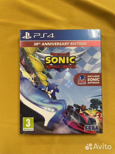 PS4 Sonic Team Racing