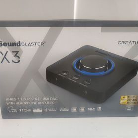 Звуковые карты Creative Sound Blaster X3