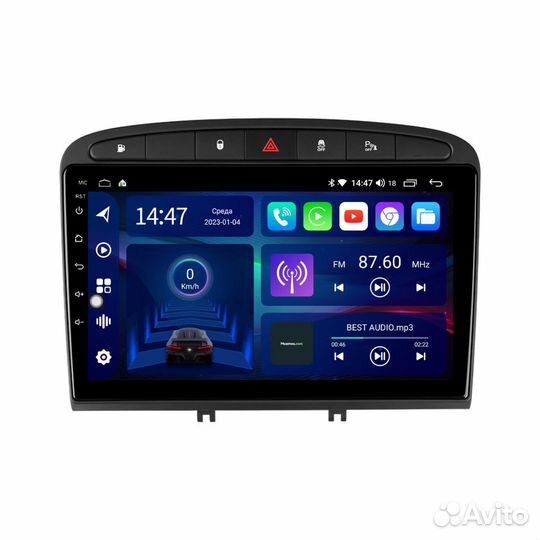 Магнитола Peugeot 308/408
