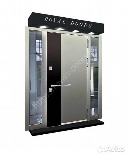 Парадная входная дверь с шумоизоляцией