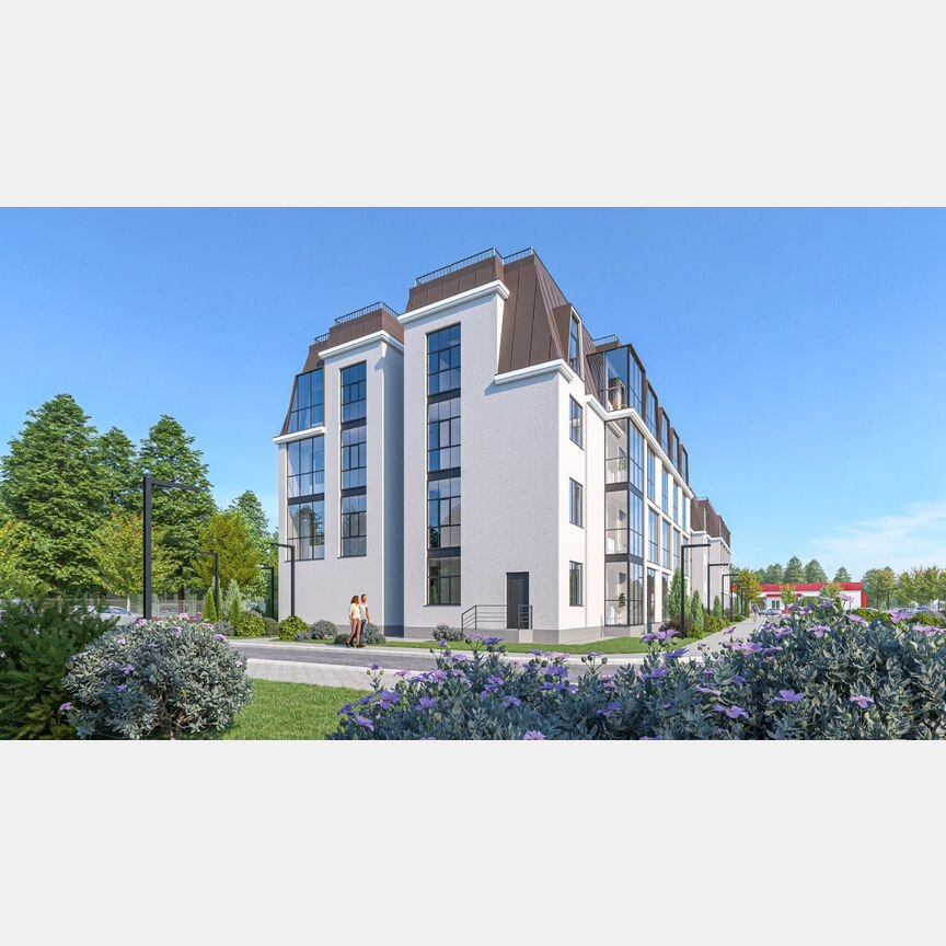 1-к. квартира, 37,6 м², 4/4 эт.