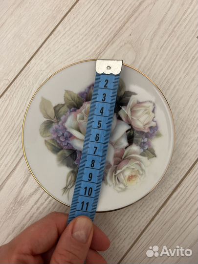 Блюдце фарфор СССР elan gallary