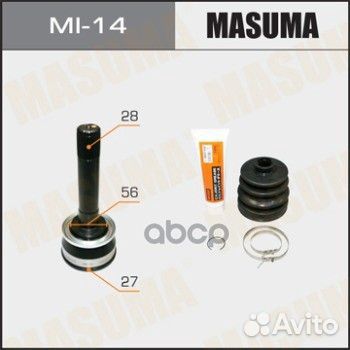 Шрус 27x56x28 (1/6) MI14 Masuma