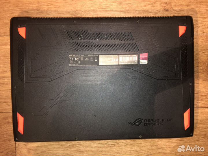 Игровой ноутбук asus rog strix