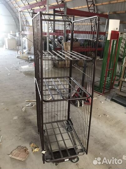 Контейнер вкатываемый Ролл К 2. Новый сетка корзин