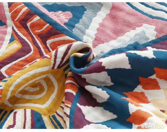 Покрывало(200*230см) +2 наволочки из муслина