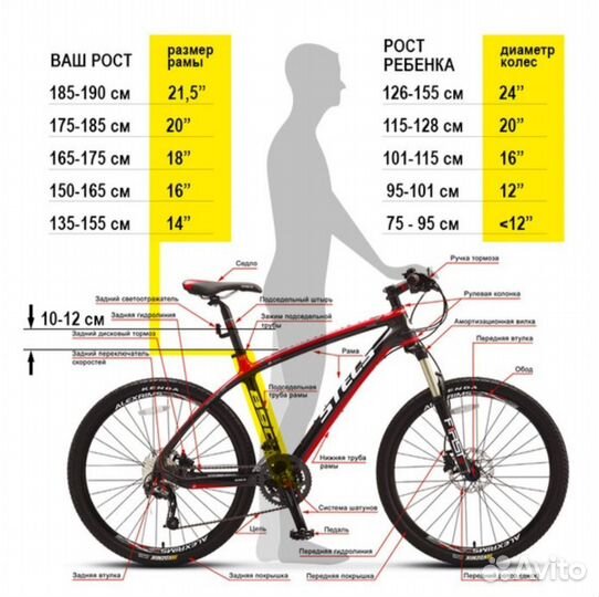 Горный велосипед Stels Новый