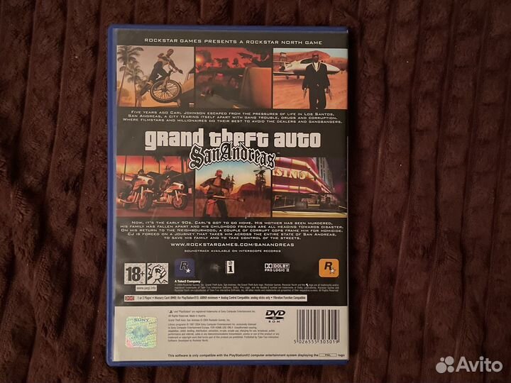 Gta San Andreas ps2
