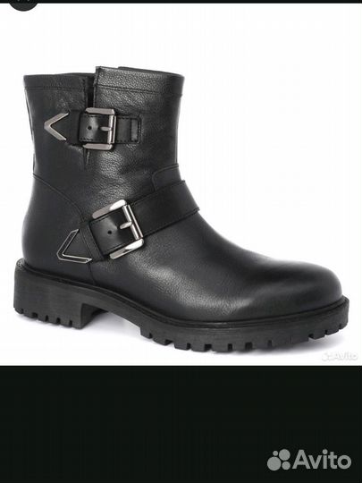 Байкерские Ботинки Geox натуральная кожа