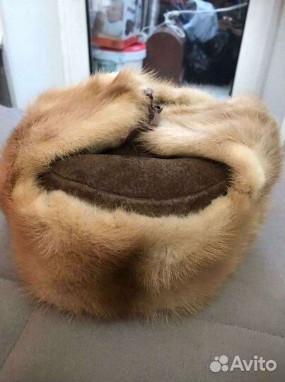 Шапка ушанка норка