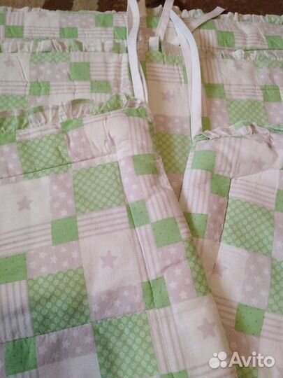 Бортики в детскую кроватку