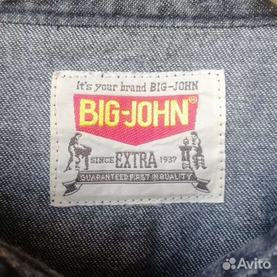 Джинсовая рубашка вестерн Big John (Made in Japan)