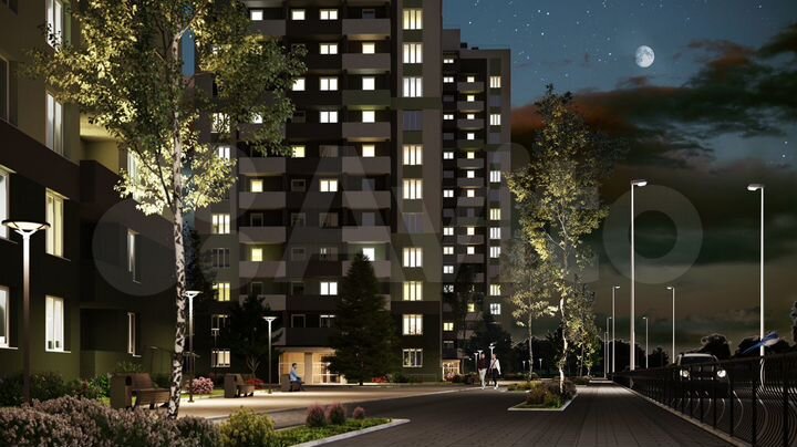 Квартира-студия, 32,7 м², 10/16 эт.