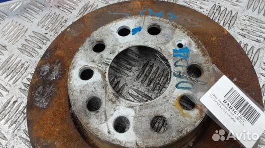 Диск тормозной задний skoda octavia A5 (DAD16LR02)