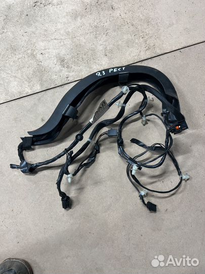 Saab 9-3 проводка крышки багажника