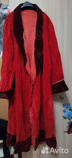 Мишура новогодняя, костюм Деда Мороза,Снегоручки