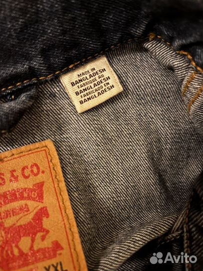 Джинсовая куртка levis